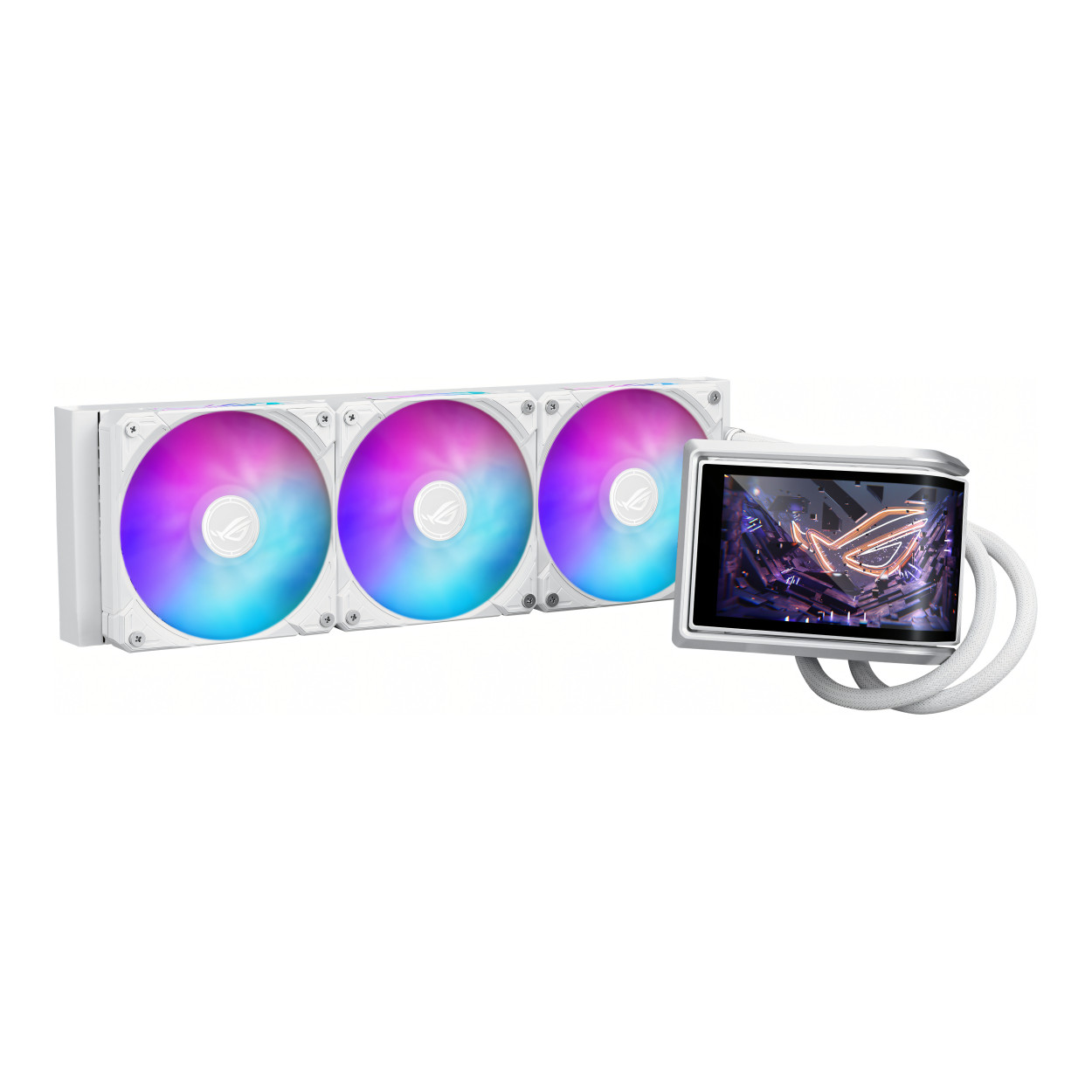 ASUS ROG RYUO IV 360 ARGB 120mm AIO Liquid CPU Cooler - White 90RC01N2-B0EAY0