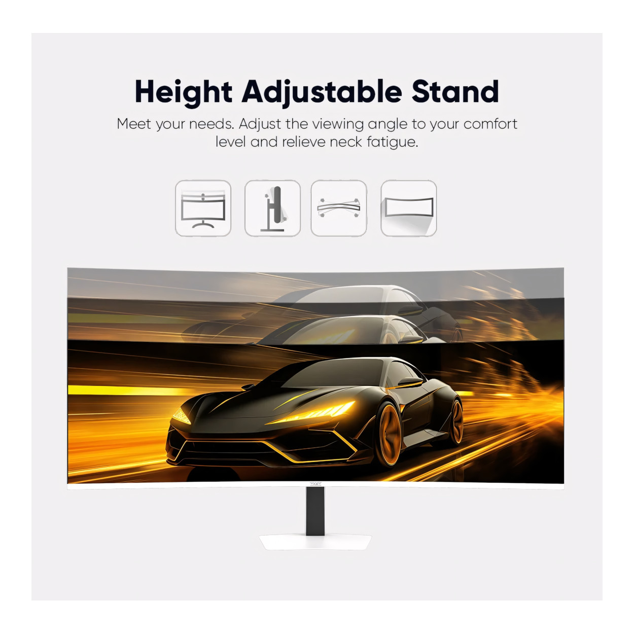 Armaggeddon Pixxel+ PXP49 Pro Height-Adjustable Stand