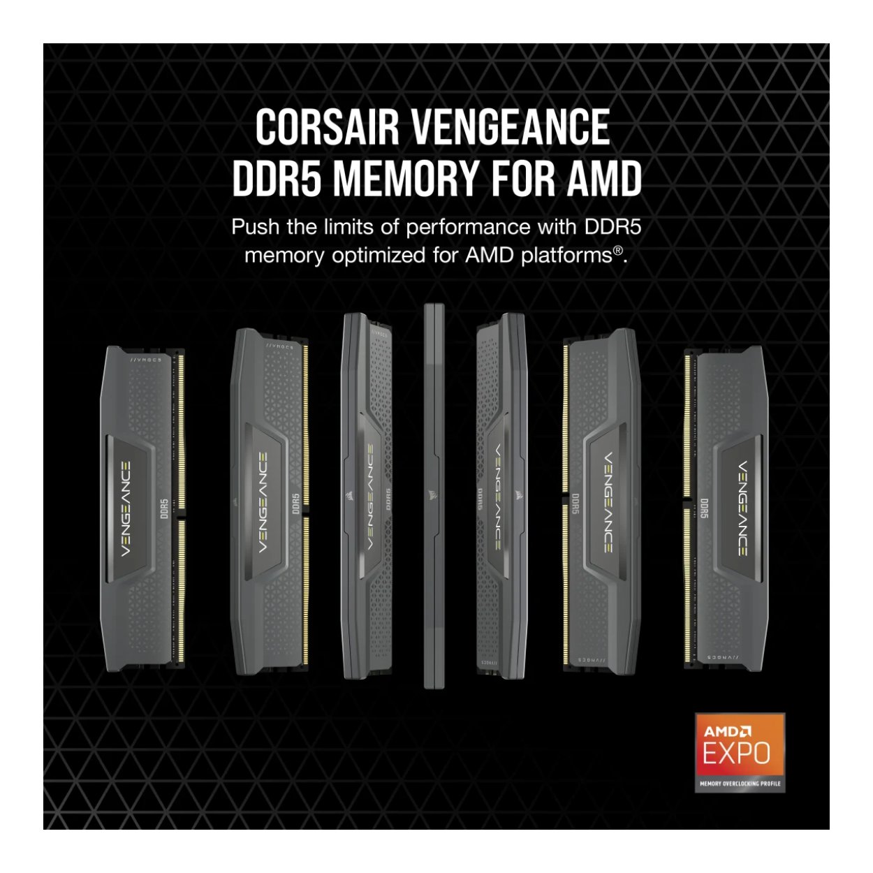 Corsair Vengeance CMK32GX5M2B6000Z38 Memory Module 32GB 2 x 16GB