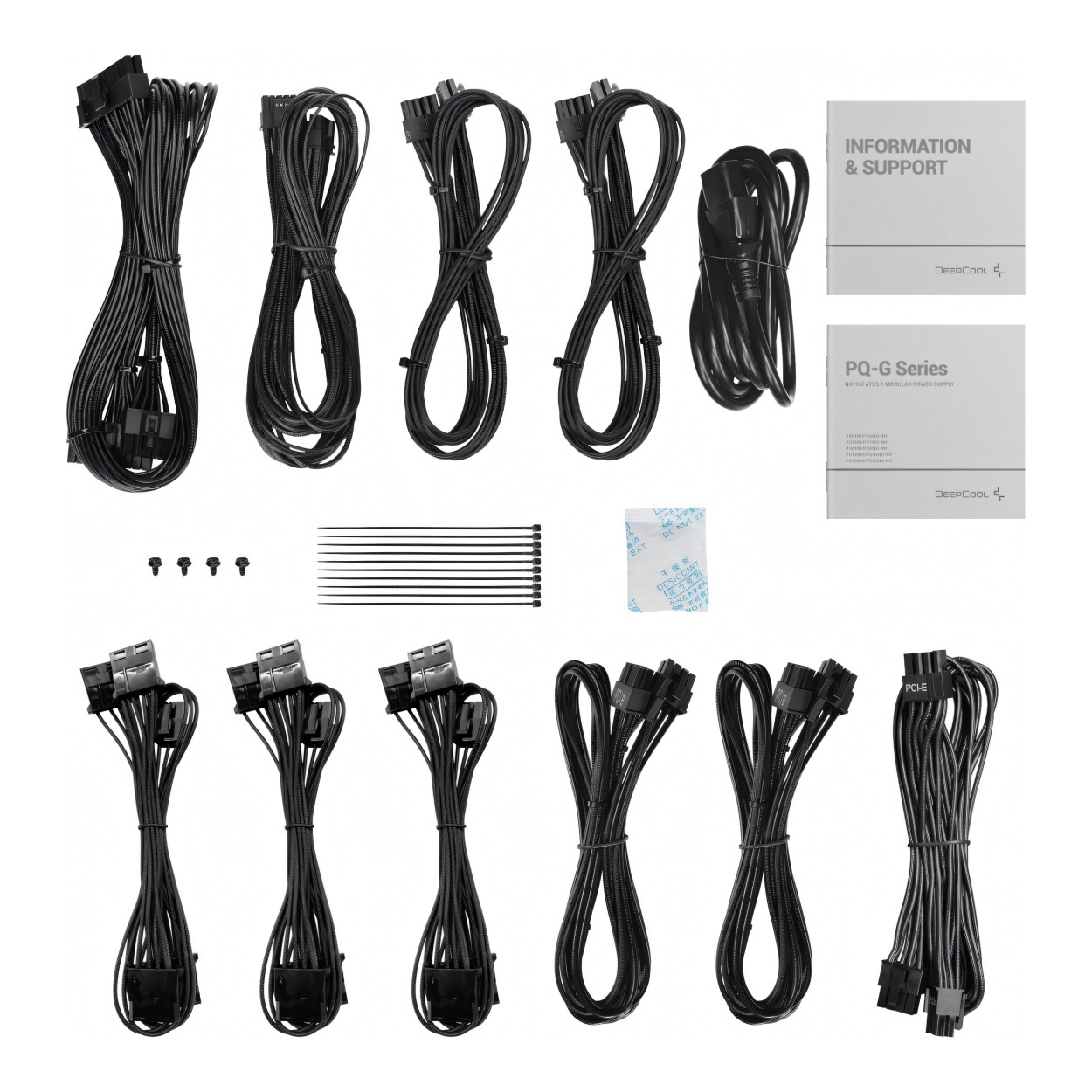 DeepCool Gamerstorm PQ1000G 1000W 80 PLUS Gold Fully Modular Power Supply R-PQA00G-FD1B-JGEU-V1