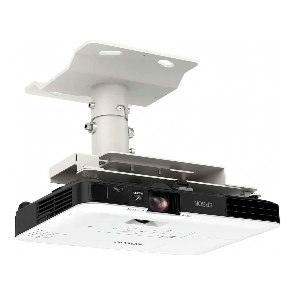 Epson EB-1795F Data Projector FHD 3200 ANSI lumens Short Throw 3LCD 1920x1080 Projector White Grey V11H796040