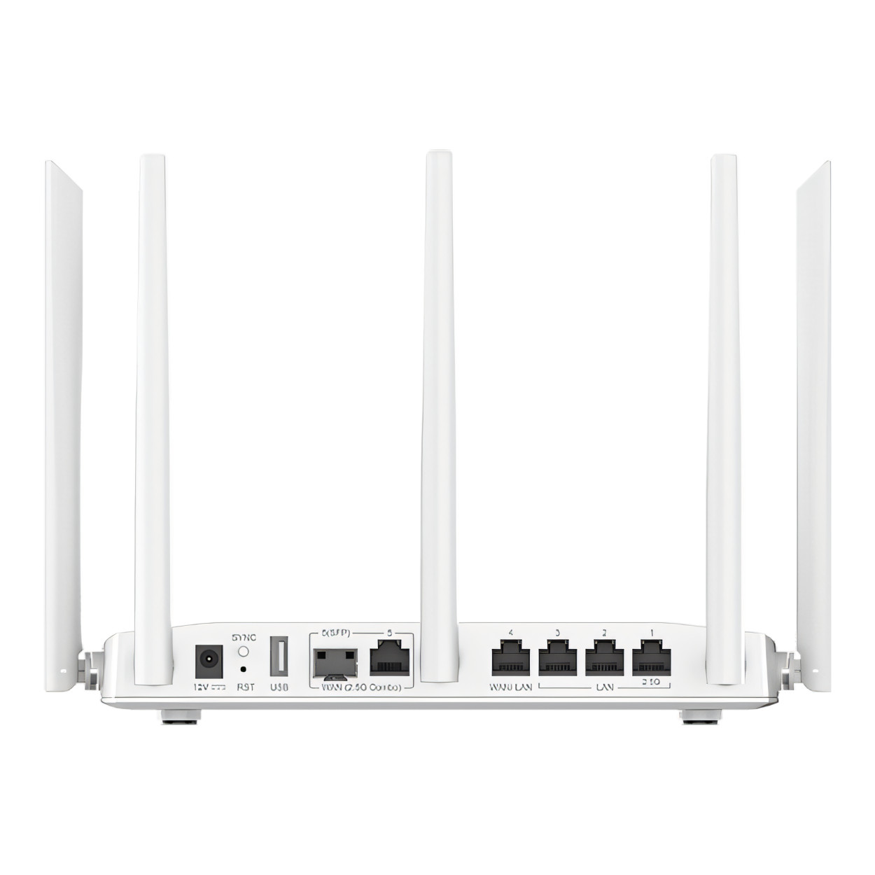 Grandstream GWN7062M Wi-Fi 6 AX3000 Wireless Router - Multi-Gig Dual-band 2.4GHz and 5GHz Gigabit Ethernet