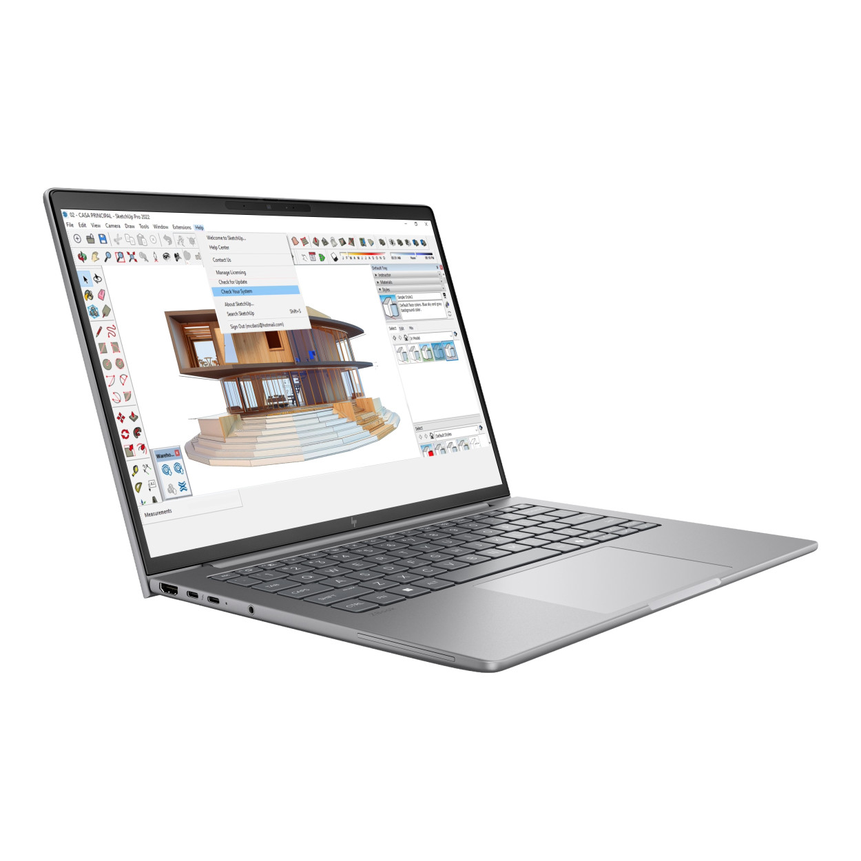 HP ZBook 8 G2a 14' AMD Ryzen 7 PRO 450 48GB RAM 1TB SSD Win 11 Pro Next Gen AI Mobile Workstation DS3X6AT