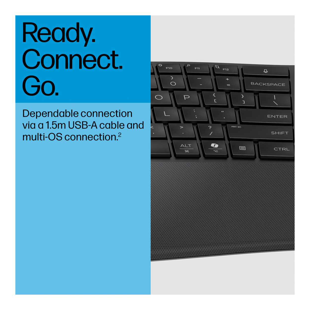 HP 485 Comfort Wired Keyboard 8T6M2AA