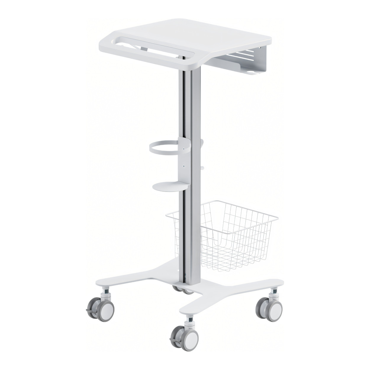 LinkQnet MED06-1 Fixed-Height Multi-Storage Medical Cart BRK-MED06-1