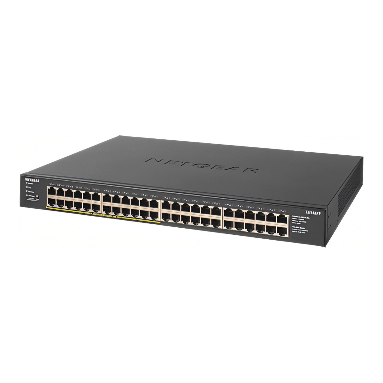 Netgear GS348PP 48-port PoE+ Essentials Gigabit Ethernet Unmanaged Switch with 24-Ports PoE+ 380W GS348PP-100EUS