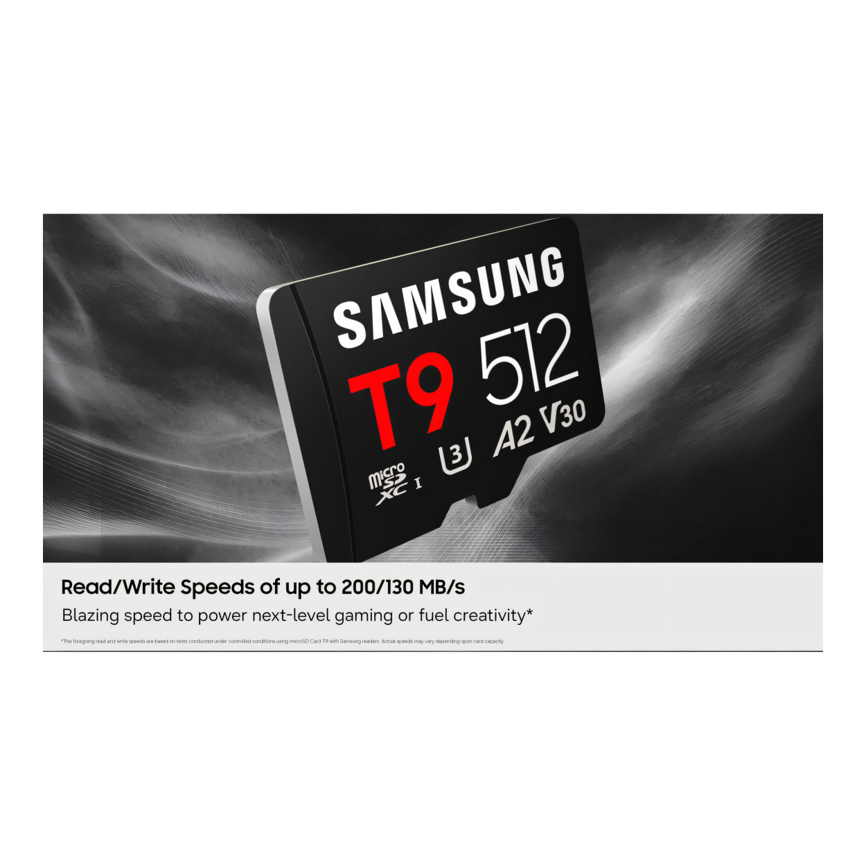 Samsung T9 128GB UHS-I Class U3 microSDXC Memory Card MB-MH128T/WW