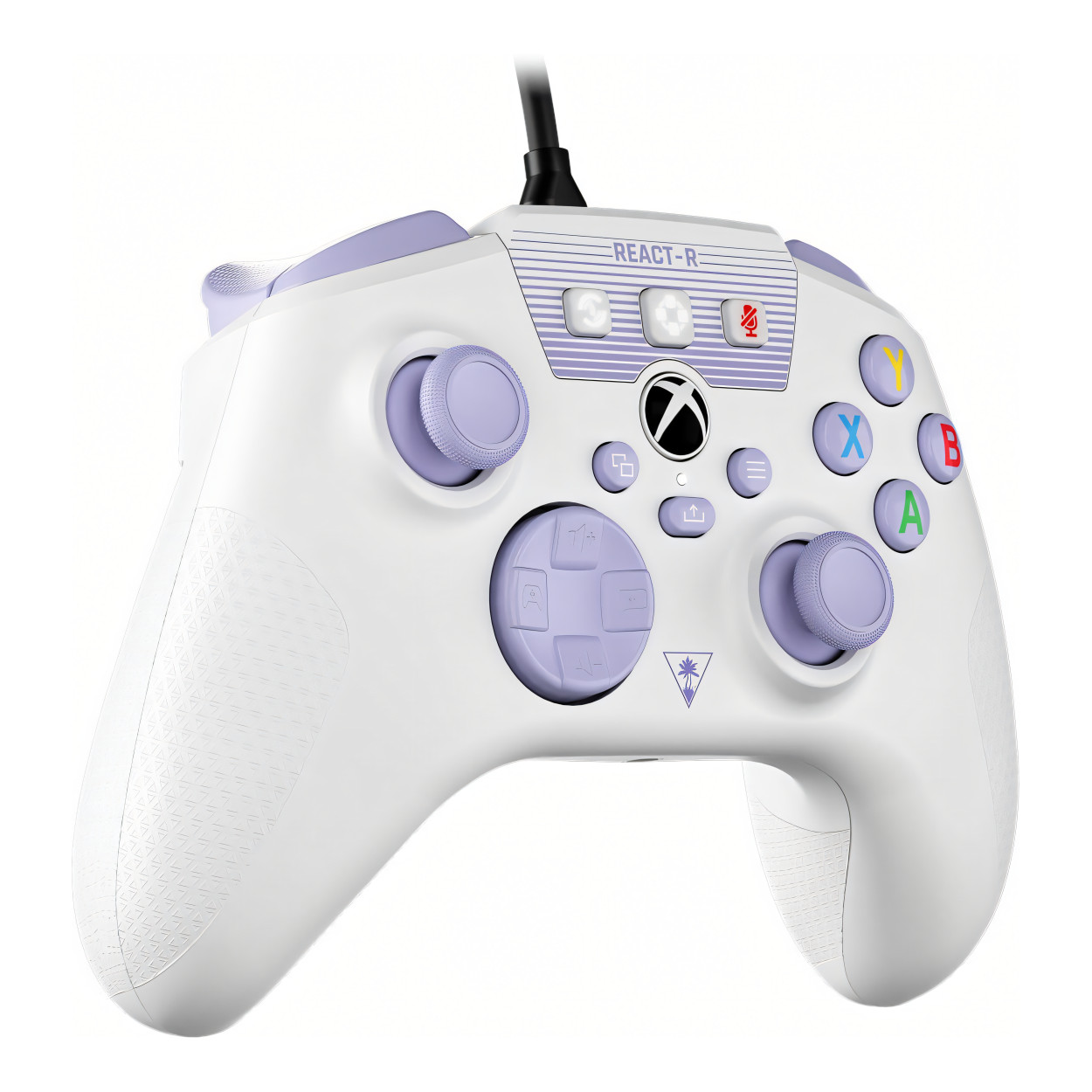 Turtle Beach React-R Wired Gaming Controller - White & Purple TBS-0732-05