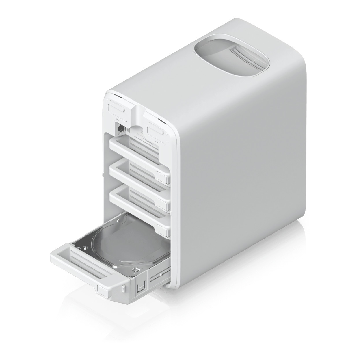 Ubiquiti UniFi UNAS 4 4-Bay NAS Enclosure White UNAS-4-W