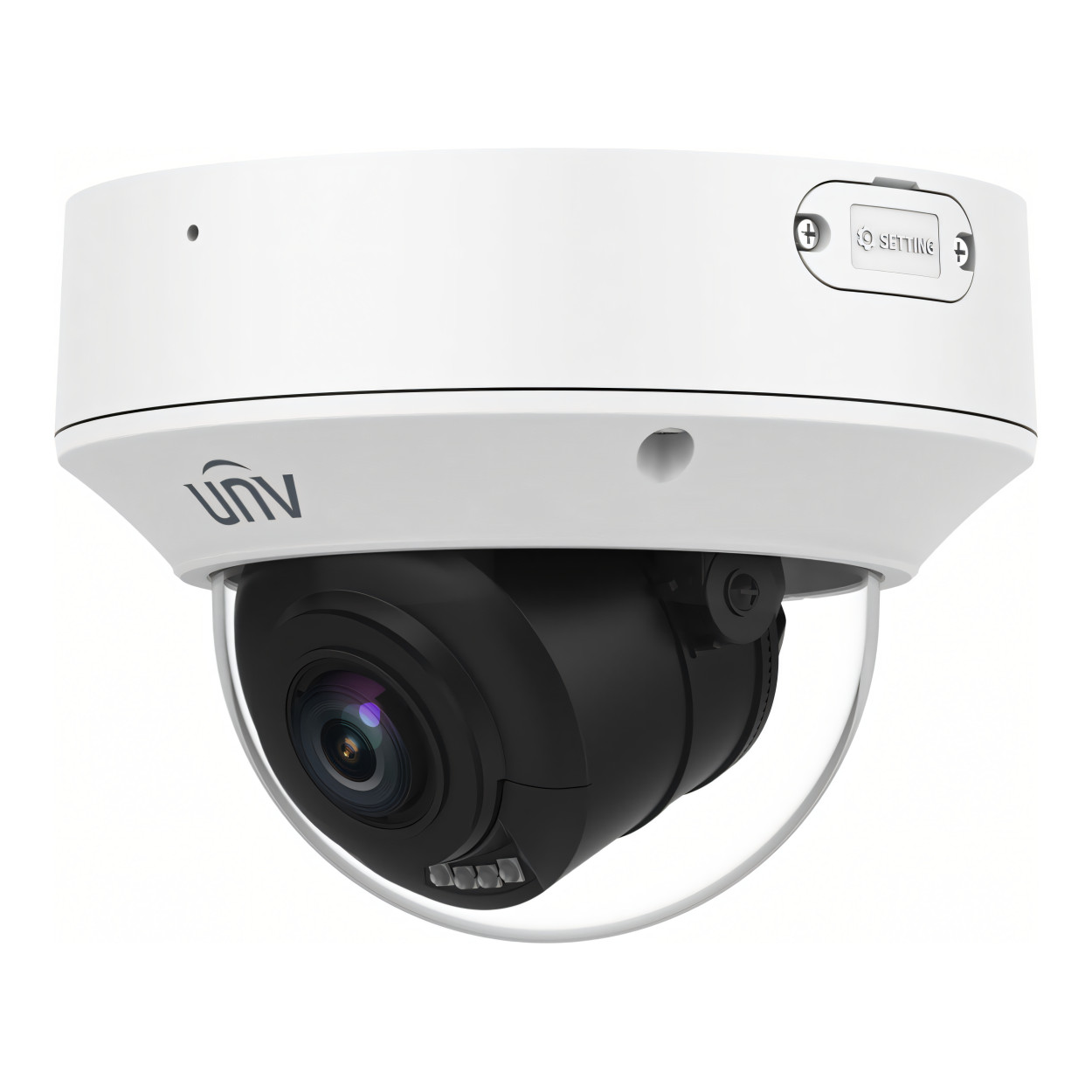 Uniview UNV 6MP 2.7-13.5mm Dual-light VF Dome Network Camera IPC3236SB-ADZKM-DL-I1